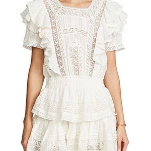 Love Shack Fancy white stella dress